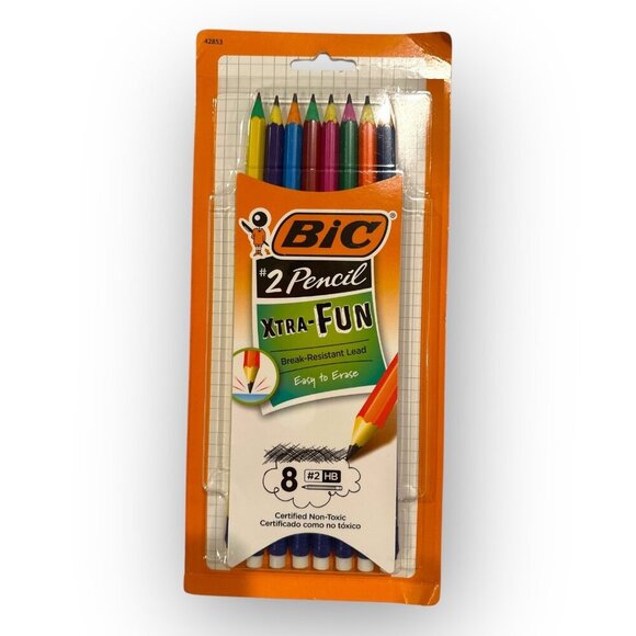 BIC Intensity Permanent Markers 2 Xtra Fun Pencils Sets - Picture 6 of 7